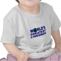 World's Greatest Linesman T Shirt