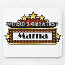 World's Greatest Mama Mouse Pad