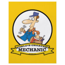WORLDS GREATEST MECHANIC MEN III CARTOON FLYER DESIGN