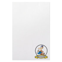 WORLDS GREATEST MECHANIC MEN III CARTOON STATIONERY DESIGN