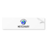 World's Greatest Mercenary Bumper Sticker
