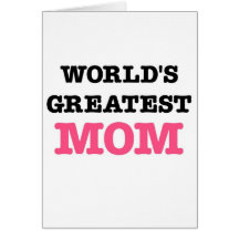 World's Greatest Mom Cards