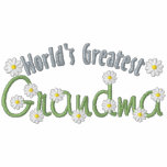 World's Greatest Mom embroidered shirts