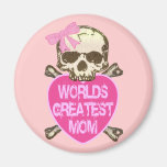 World's Greatest Mom Gothic Fridge Magnet