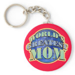 World's Greatest Mom Keychain