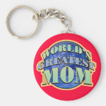 World's Greatest Mom Keychain