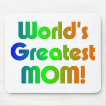 World's Greatest Mom Mousepads