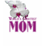 World's Greatest Mom Orchid T-shirt