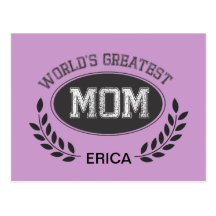 Worlds Greatest Mom Post Cards