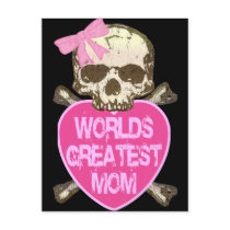 World's Greatest Mom Postcard