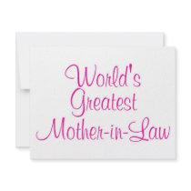 Worlds Greatest Mother In Law