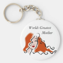 Worlds Greatest Mother Keychain