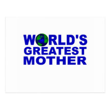 World's Greatest Mother Postcards