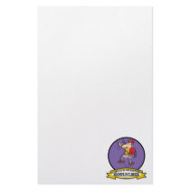 WORLDS GREATEST MOUNTAIN CLIMBER CARTOON PERSONALIZED STATIONERY