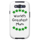 World's Greatest Mum (green stars) casemate cases