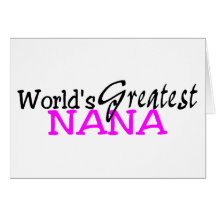 Worlds Greatest Nana Cards