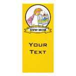 WORLDS GREATEST NEW MOM WOMEN CARTOON RACK CARDS