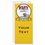 WORLDS GREATEST NEWS REPORTER MEN CARTOON rack cards