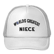Worlds Greatest Niece Mesh Hat