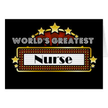 World's Greatest Nurse Greeting Cards