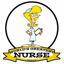 WORLDS GREATEST NURSE III WOMEN CARTOON PHOTO CUTOUTS