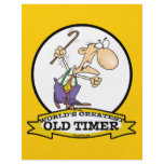 WORLDS GREATEST OLD TIMER CARTOON PERSONALIZED FLYER