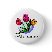 World's Greatest Oma Pinback Buttons
