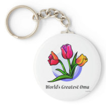 World's Greatest Oma Keychains