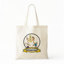 WORLDS GREATEST OPTOMETRIST MEN CARTOON CANVAS BAG