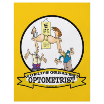 WORLDS GREATEST OPTOMETRIST MEN CARTOON FLYER DESIGN
