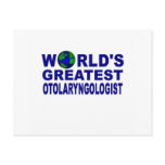 World's Greatest otolaryngologist Post Card