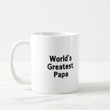  World's Greatest Papa Mug