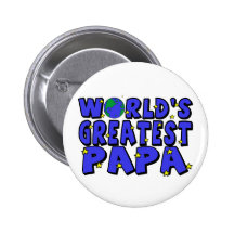 World's Greatest Papa Pins