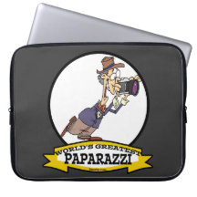 WORLDS GREATEST PAPARAZZI II MEN CARTOON COMPUTER SLEEVES