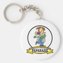 WORLDS GREATEST PAPARAZZI MEN CARTOON KEYCHAINS