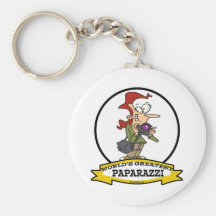 WORLDS GREATEST PAPARAZZI WOMEN CARTOON KEY CHAINS