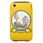 WORLDS GREATEST PC GAMER TEEN CARTOON TOUGH iPhone 3 CASE