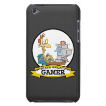 WORLDS GREATEST PC GAMER TEEN CARTOON Case-Mate iPod TOUCH CASE