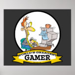WORLDS GREATEST PC GAMER TEEN CARTOON POSTERS