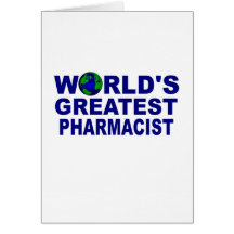 World's Greatest Pharmacist Cards