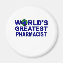 World's Greatest Pharmacist Fridge Magnet