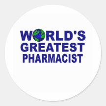 World's Greatest Pharmacist Stickers