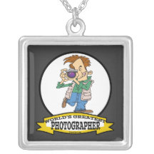 WORLDS GREATEST PHOTOGRAPHER IV MEN CARTOON JEWELRY