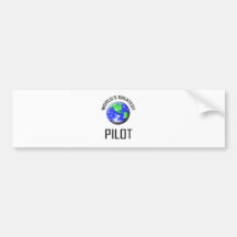 World's Greatest Pilot Bumper Sticker
