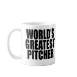 World's Greatest  Pitcher mugs