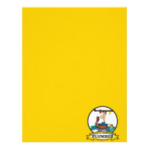 WORLDS GREATEST PLUMBER IV MEN CARTOON LETTERHEAD DESIGN