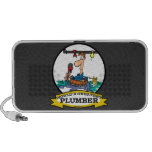 WORLDS GREATEST PLUMBER IV MEN CARTOON PC SPEAKERS