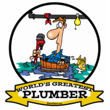WORLDS GREATEST PLUMBER IV MEN CARTOON PHOTO SCULPTURE