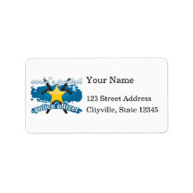 World's Greatest Police Officer Address Label