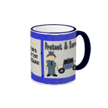 World's Greatest policeman mug